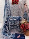 C 1349 Rosemeen Organza Shaded Embroidery Pakistani Suits Wholesale Shop In Surat